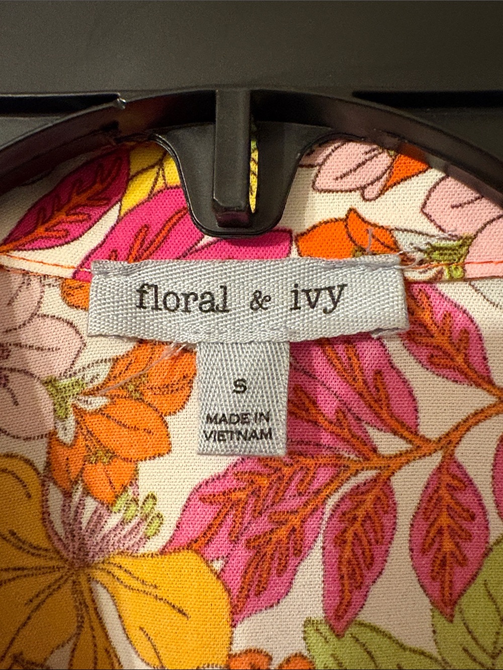 Vibrant Floral Tie-Front Pantsuit - Multicolor - Picture 2 of 6